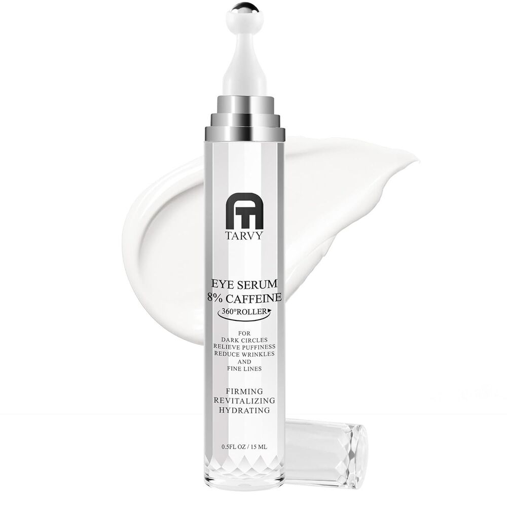 Eye Serum, Under Eye Cream For Dark Circles, 8% Caffeine Eye Serum For Women ...